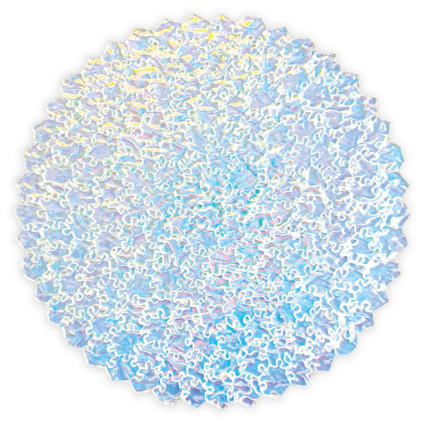 The Clearly Impossible Puzzle - Crystal Edition Iridescent Irregular Textured Puzzle 161 Pieces