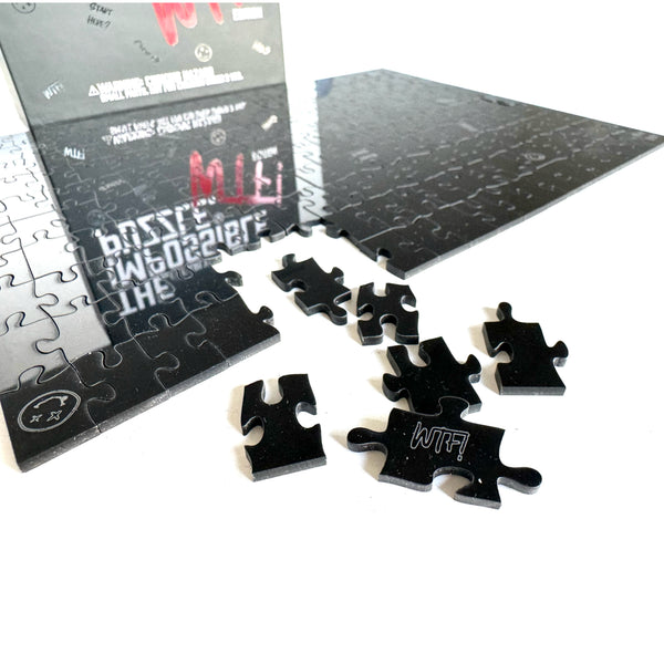 The Clearly Impossible Puzzle WTF Edition - Solid Black Puzzle